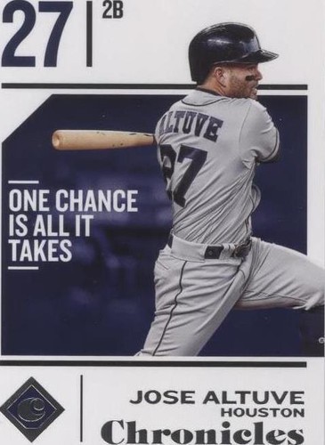 2018 Panini Chronicles - Jose Altuve #33