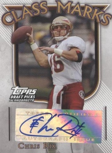 2005 Topps Draft Picks & Prospects Chris Rix #CM-CR