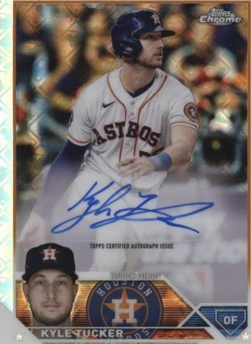 2023 Topps Chrome Logofractor Edition - Kyle Tucker #RCA-KT
