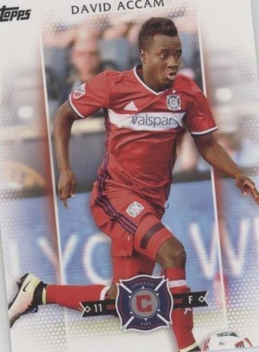 2017 Topps MLS David Accam #21