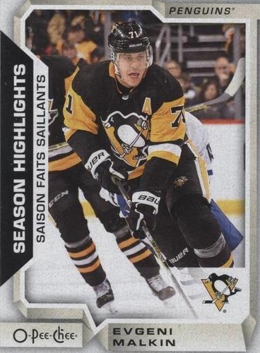 2018-19 O-Pee-Chee - Evgeni Malkin #552