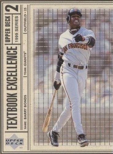 1999 Upper Deck - Barry Bonds #T25