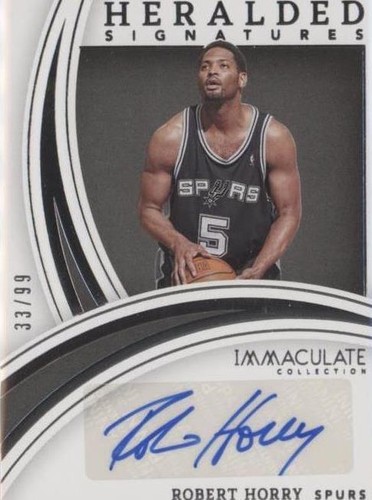 2021-22 Panini Immaculate Collection - Robert Horry #HS-RBH