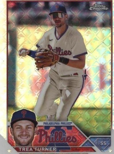 2023 Topps Trea Turner #SMLBC-47 Stars of MLB Chrome