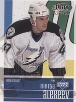 2001-02 Upper Deck Play Makers Limited - Nikita Alexeev #142