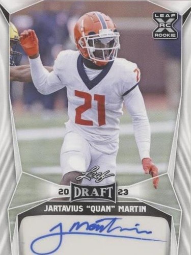 2023 Leaf Draft Jartavius Martin #BA-JM2