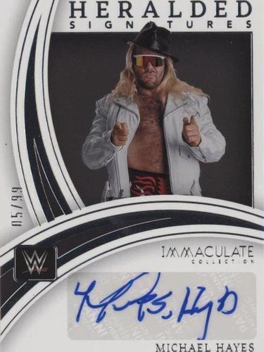 2022 Panini Immaculate Collection WWE - Michael Hayes #HS-MHY