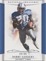 2018 Panini National Treasures Barry Sanders #30
