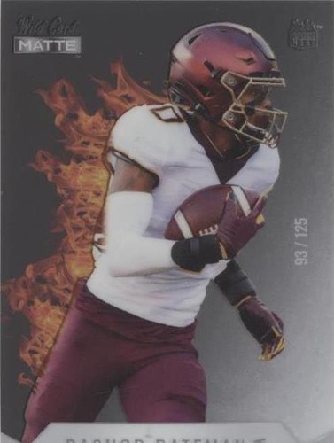 2021 Wild Card MATTE Rashod Bateman #MRHR-22