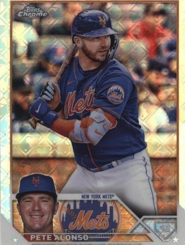 2023 Topps Chrome Logofractor Edition - Pete Alonso #75