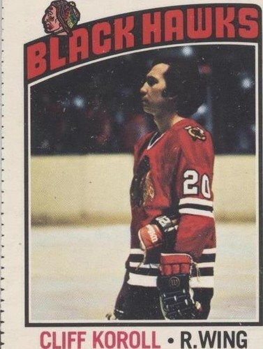 1976-77 O-Pee-Chee - Cliff Koroll #242