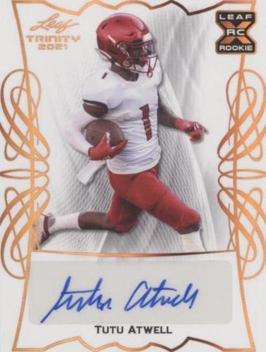 2021 Leaf Trinity Tutu Atwell #BA-TA1