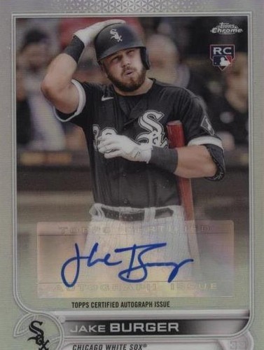 2022 Topps Chrome Update Series - Jake Burger #AC-JB