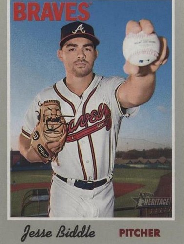 2019 Topps Heritage - Jesse Biddle #48