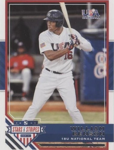 2017 Panini USA Baseball Stars & Stripes - Will Benson #74