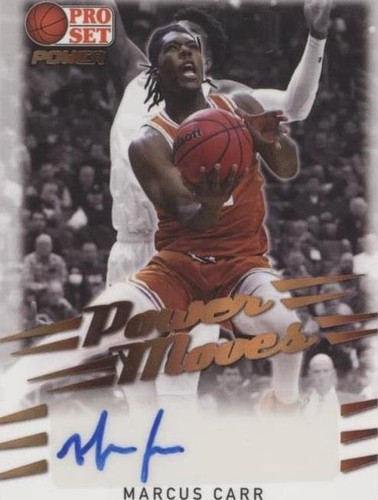 2021-22 Leaf Pro Set Power - Marcus Carr #PM-MC1