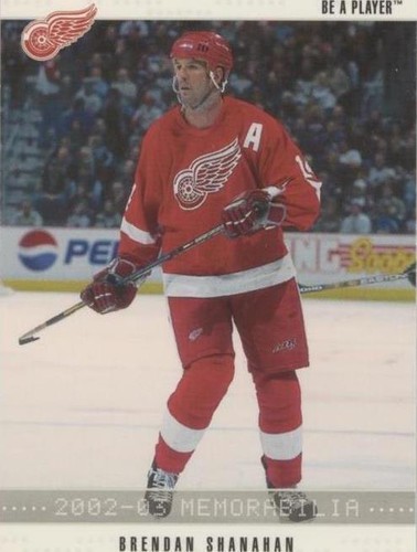 2002-03 In the Game Be A Player Memorabilia - Brendan Shanahan #23