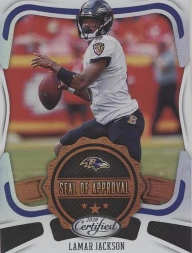 2020 Panini Certified Lamar Jackson #SA-LJ