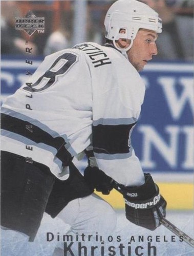 1995-96 Upper Deck Be a Player - Dmitri Khristich #36