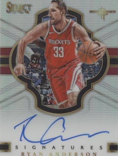 2017-18 Panini Select - Ryan Anderson #SIG-RA
