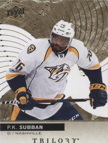 2017-18 Upper Deck Trilogy - P. K. Subban #33