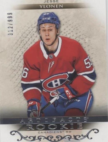 2021-22 Upper Deck Artifacts - Jesse Ylonen #RED196
