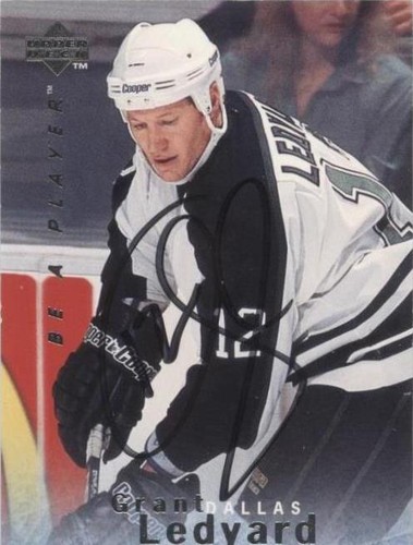 1995-96 Upper Deck Be a Player - Grant Ledyard #S104
