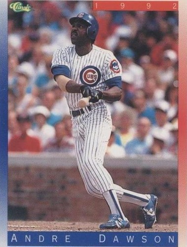 1992 Classic Update Blue/Red Travel Edition - Andre Dawson #T24