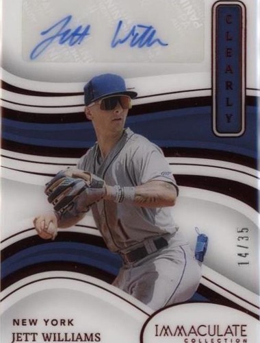 2023 Panini Immaculate Collection - Jett Williams #CIS-JI