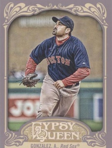 2012 Topps Gypsy Queen - Adrian Gonzalez #92