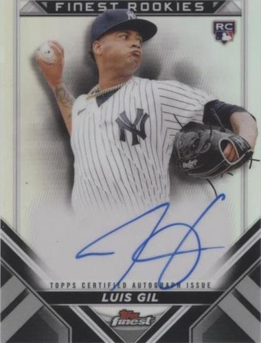 2022 Topps Finest - Luis Gil #FRDA-LG