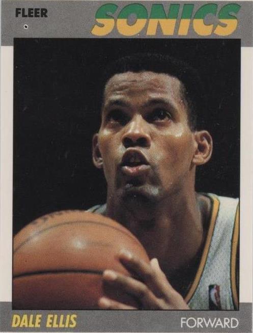 Fleer 1987-88 - Dale Ellis #33