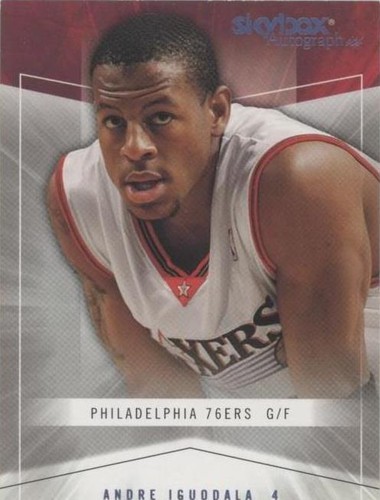2004-05 Skybox Autographics - Andre Iguodala #76