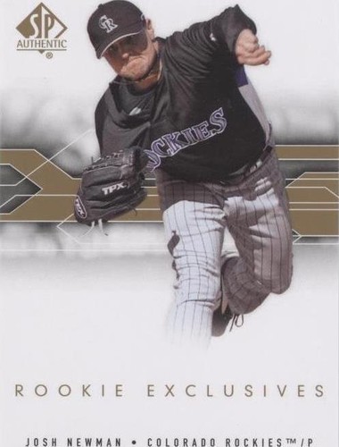 2008 SP Authentic - Josh Newman #RE-NE