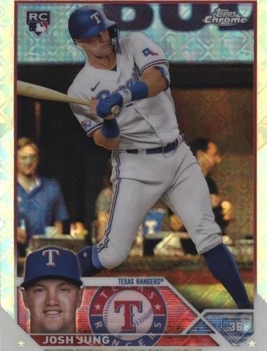 2023 Topps Chrome Logofractor Edition - Josh Jung #93