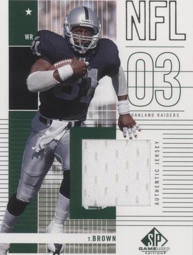 2003 SP Game Used Edition Tim Brown #174