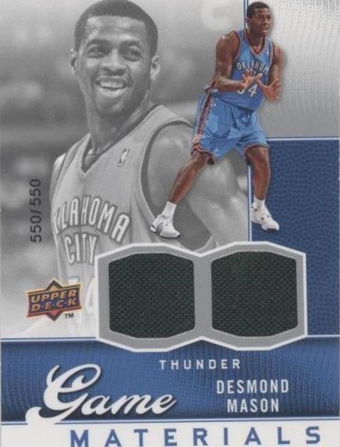 2009-10 Upper Deck - Desmond Mason #GJ-DM