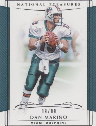 2018 Panini National Treasures Dan Marino #56