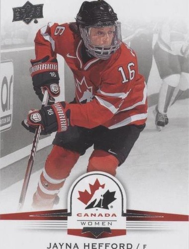 2014 Upper Deck Team Canada Juniors - Jayna Hefford #72