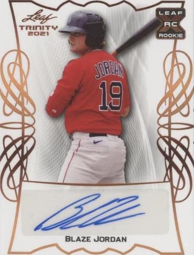 2021 Leaf Trinity - Blaze Jordan #BA-BJ1