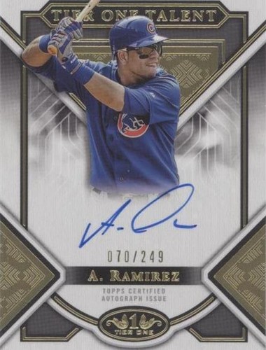 2023 Topps Tier One - Aramis Ramirez #T1TA-AR
