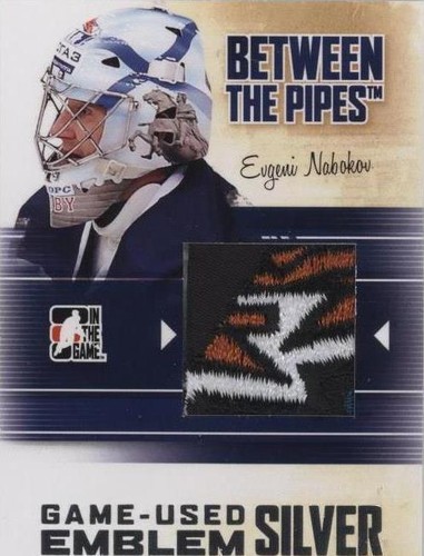 2010-11 In the Game Between the Pipes - Evgeni Nabokov #M-15