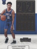 2021-22 Panini Contenders - Jaden Springer #28
