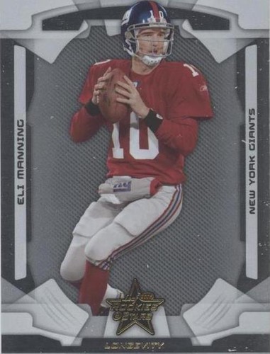 2008 Leaf Rookies & Stars Longevity Eli Manning #63