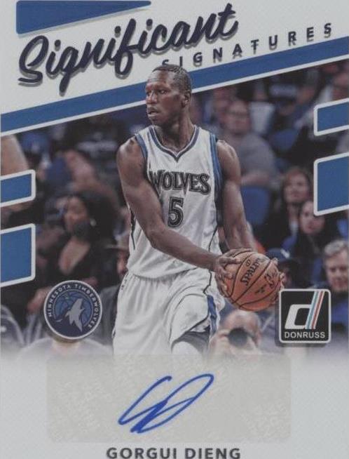 2017-18 Panini Donruss - Gorgui Dieng #SS-GD