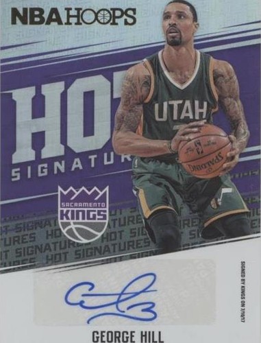 2017-18 Panini NBA Hoops - George Hill #HS-GH