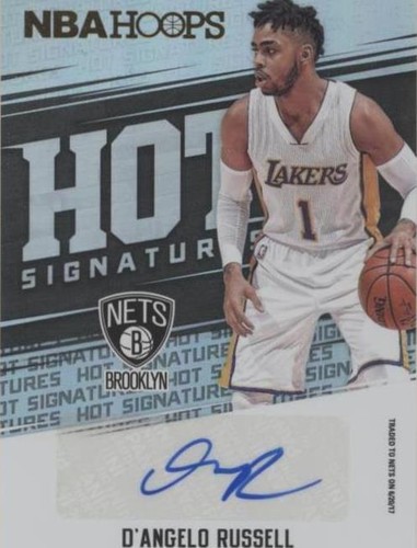 2017-18 Panini NBA Hoops - D'Angelo Russell #HS-DR