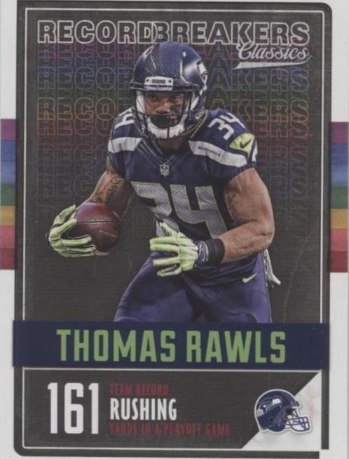 2017 Panini Classics Thomas Rawls #13