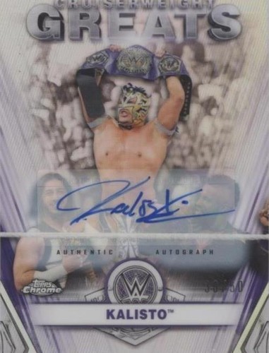 2021 Topps Chrome WWE - Kalisto #CG-6