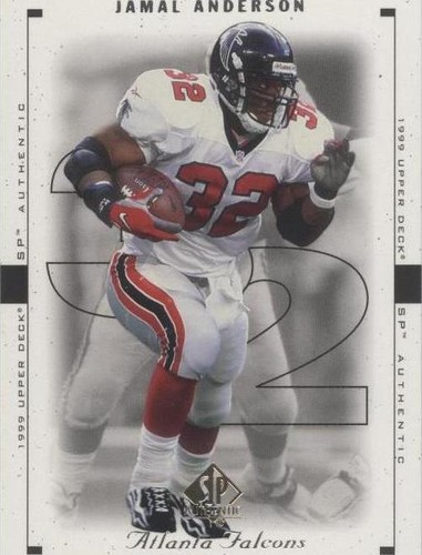 1999 SP Authentic Jamal Anderson #4